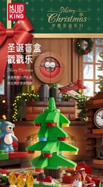 Mould King 10164 Christmas Countdown Calendar Blind Box Poke Fun