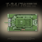 Quan Guan 100276 T34/76 Medium Tank