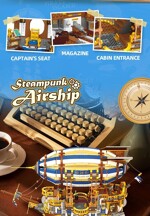 JIE STAR JJ9126 Steampunk Airship