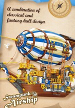 JIE STAR JJ9126 Steampunk Airship