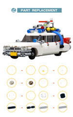 MOC-168757 Ghostbusters Frozen Empire Ectomobile