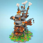 MOC-89065 Howl's Moving Castle