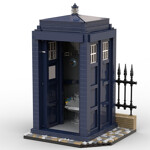 MOC-170822 Doctor Who Tardis