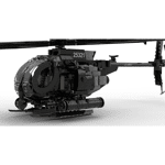 MOC-88275 Little Bird Helicopter Model Building Blocks Set