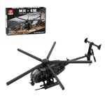 MOC-88275 Little Bird Helicopter Model Building Blocks Set