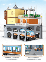 JIE STAR JJ89129 City Light Rail Station