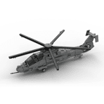 MOC-208482 1/35 Scale RAH-66 Comanche Stealth Helicopter Building Blocks