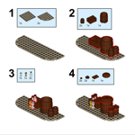 MOC-78676 Medieval Village Well