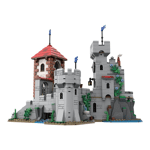 MOC-150482 Edgewater Keep Model Medieval Theme