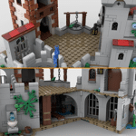 MOC-150482 Edgewater Keep Model Medieval Theme