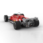 MOC-43749 1/8 Scale 126C2 Racing Car Building Blocks Set