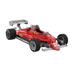 MOC-43749 1/8 Scale 126C2 Racing Car Building Blocks Set
