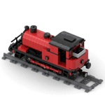 MOC-42439 Saddle Tank Engine Train Model
