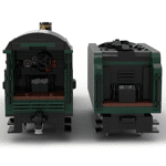 MOC-117927 GWR 8W Hall Class “Kinlet-Hall” Steam Locomotive