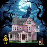 MOC F-C10017 Ghost Mom Pink Palace