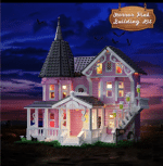 MOC F-C10017 Ghost Mom Pink Palace