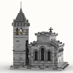MOC-148170 Gothic Cathedral Model Medieval Pirate Theme