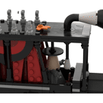 GOBRICKS MOC 194484 The nightmare before Christmas - Mayor's car