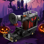 GOBRICKS MOC 194484 The nightmare before Christmas - Mayor's car