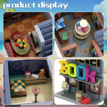 GOBRICKS MOC A2289 Little Bookshop