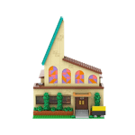 GOBRICKS MOC 148028 Modular Springfield Church