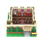 GOBRICKS MOC 148028 Modular Springfield Church
