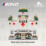 BAKA 33221 Luxurious Grand Palace OVP EU Warehouse Version