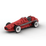 MOC-206365 1/8 Scale Racing Car 500 Building Blocks