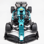 MOC-158977 1/8 Scale AMR23 Car&Electric Plating Exterior Racing Car Building Blocks