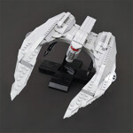 MOC-85569 Battlestar Galactica MK II Cylon Raider Minifig Scale