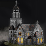 MOC-76813 Medieval Cathedral