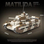 Quan Guan 100236 Matilida Infantry Tank MK.II A12