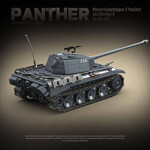 QUANGUAN 100246 Panther Ausfuhrung G Sd.Kfz.171 Tank