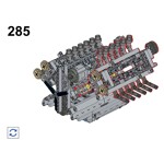 MOC-40128 V12 Engine With Gearbox Enginetech Sci-Fi Engine
