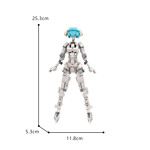 MOC-89404 Mobile Suit Girl Female Robot Robot Girl