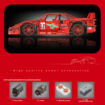 Mould King 13095 Motor Ferrari F40 LM Sports Car