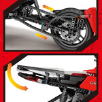 Mould King 23010 Monster Syder Motorcycle