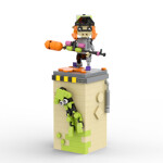 MOC-89376 Splatoon 3 Inklings Set