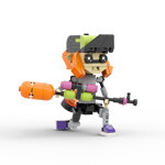 MOC-89376 Splatoon 3 Inklings Set