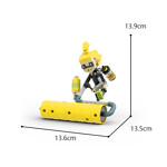 MOC-89375 Splatoon 3 Inklings Yellow