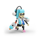 MOC-89374 Splatoon 3 Inklings Blue