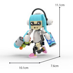 MOC-89374 Splatoon 3 Inklings Blue