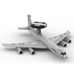 MOC-128557 1/80 E-3 Sentry Large Jet Military Early-warning Aircraft