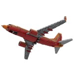 MOC-126519 737 - Desert Gold Large Jetliner