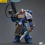 JOYTOY JT4386 Ultramarines Intercessor Veteran Sergeant Brother Aeontas