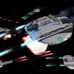 MOC-89346 Battlestar Galactica Centurion Raider