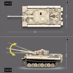 QUANGUAN 100061 Tiger 131 Tank