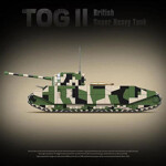 QUANGUAN 100241 British TOG II Super Heavy Tank
