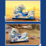 ZHEGAO 662004 The Great Wave Off Kanagawa