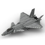 MOC-64706 Chengdu J-20 STEALTH Fighter